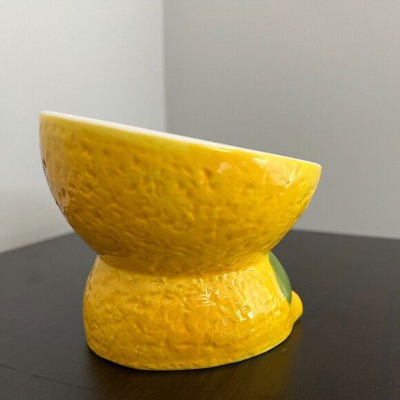 RESERVED FOR @leiaw613 Ceramic Elevated and Tilted Fruit Cat Bowl Set - Picture 5 of 7